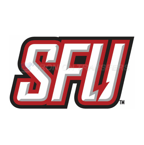 Saint Francis Red Flash Logo T-shirts Iron On Transfers N6068 - Click Image to Close